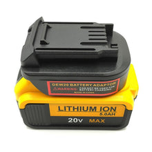 Lade das Bild in den Galerie-Viewer, DeWalt 20V auf CAT 18V Batterieadapter
