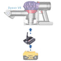 DeWalt 20V auf Dyson V8 Batterieadapter