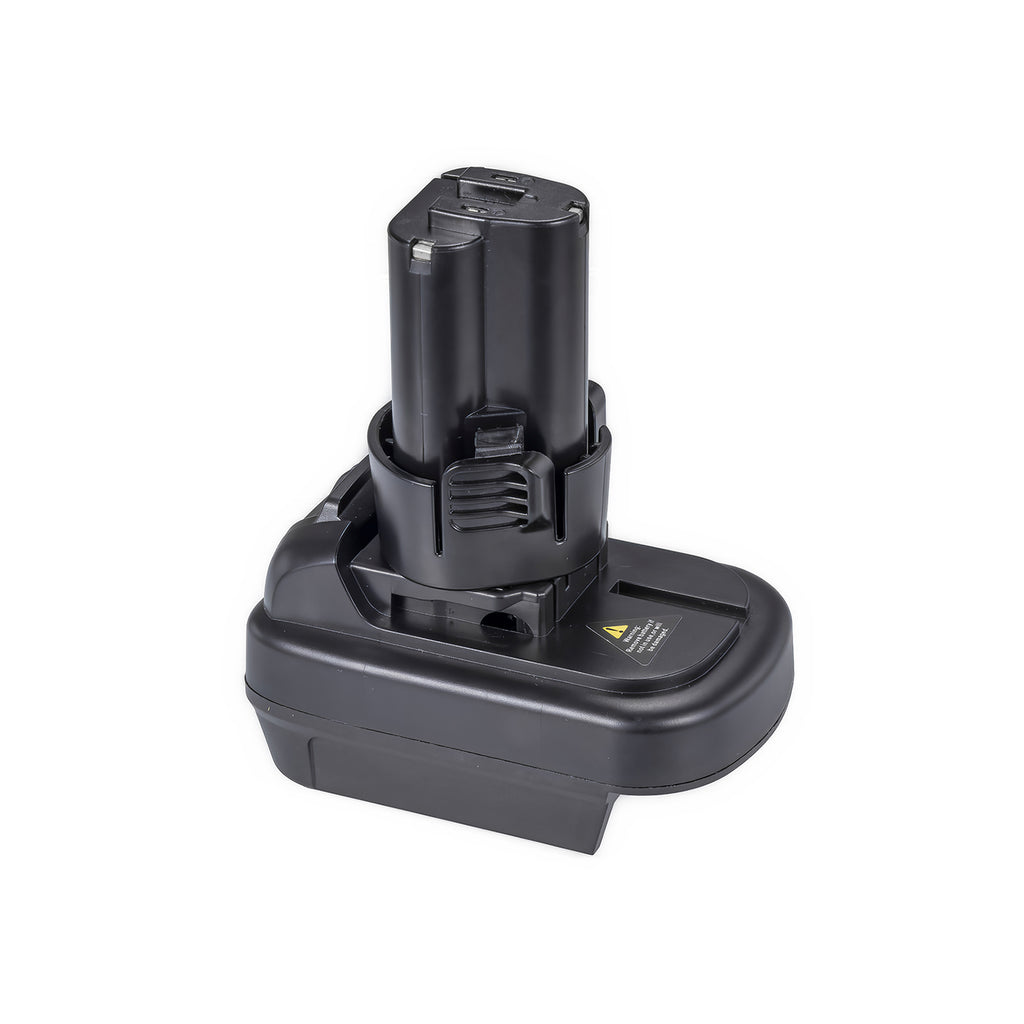 DeWalt 20V auf Makita 10,8V CXT (Steckstift-Stil) Batterieadapter