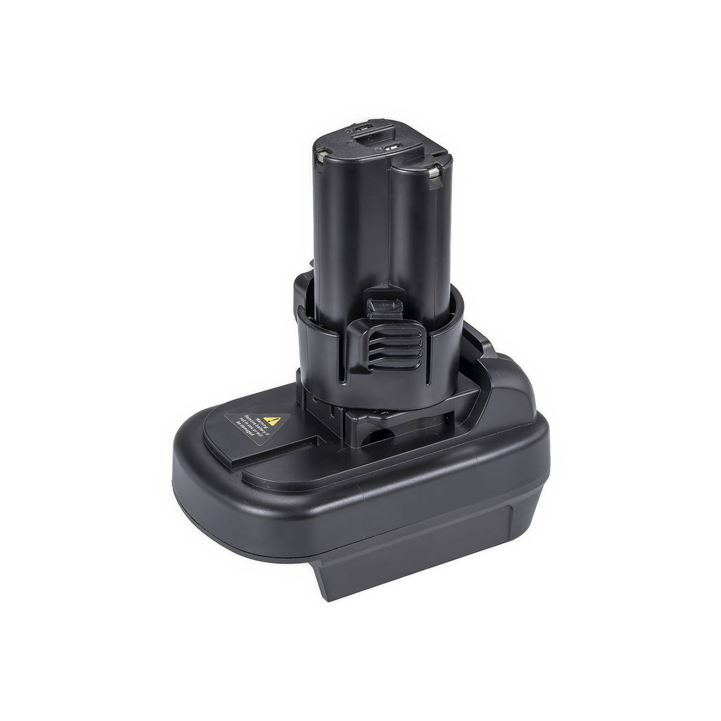 DeWalt 20V auf Makita 10,8V CXT (Steckstift-Stil) Batterieadapter