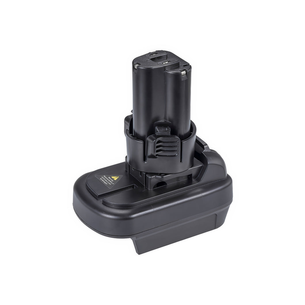 DeWalt 20V to Makita 10.8V / 12V (Post Style) Battery Adapter