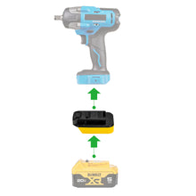 Load image into Gallery viewer, DeWalt 20V to Mastercraft 20V (Blue) Battery Adapter
