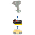 Adaptateur de batterie DeWalt 20V vers Masterforce 20V