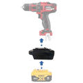 Adaptateur de batterie DeWalt 20V vers Ozito PXC 18V