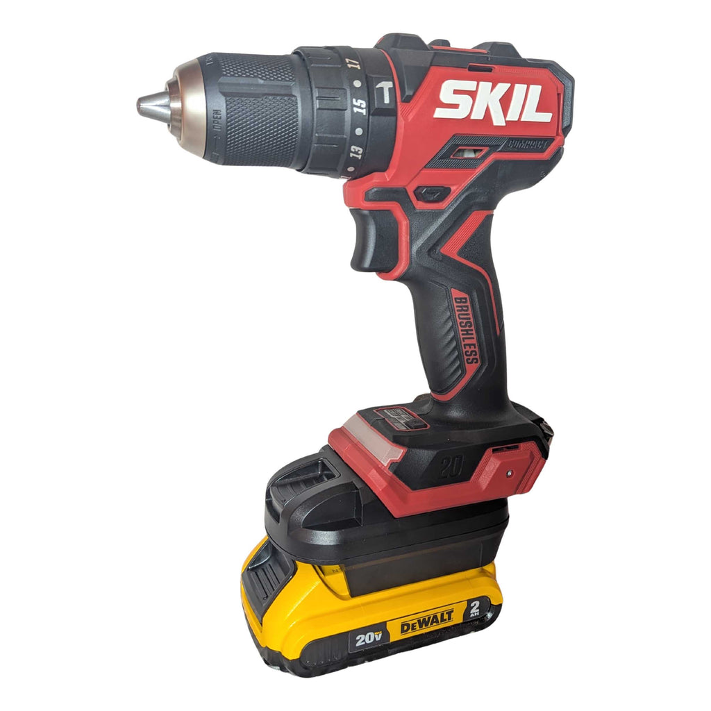 DeWalt 20V auf SKIL 20V Akkuadapter