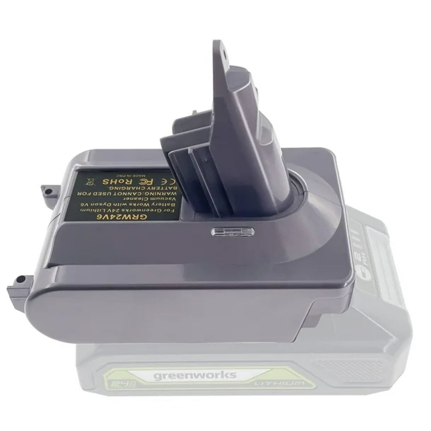 Greenworks 24V auf Dyson V6 Batterieadapter