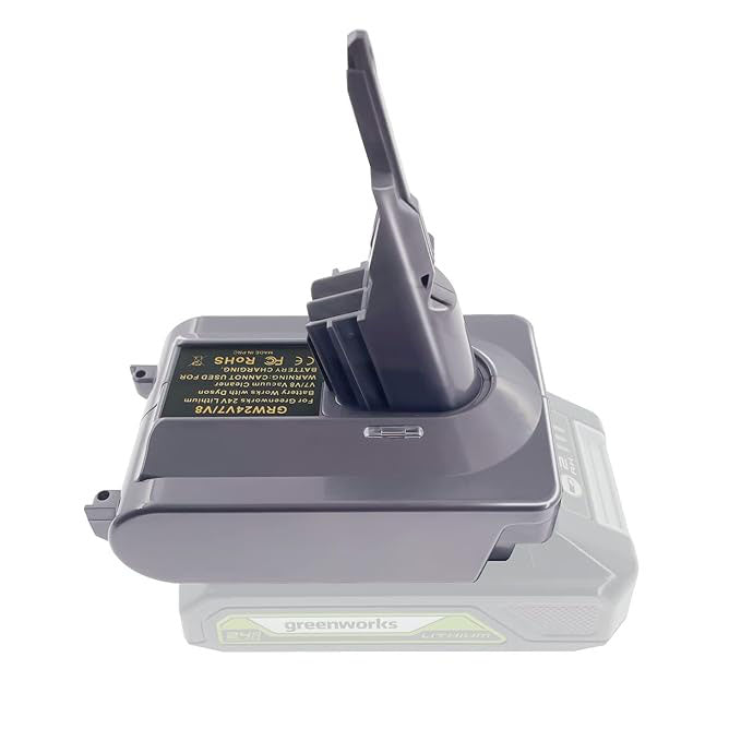 Greenworks 24V auf Dyson V7 Akkuadapter