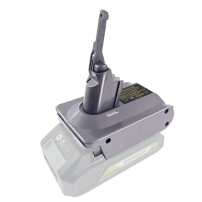 Greenworks 24V auf Dyson V8 Batterieadapter