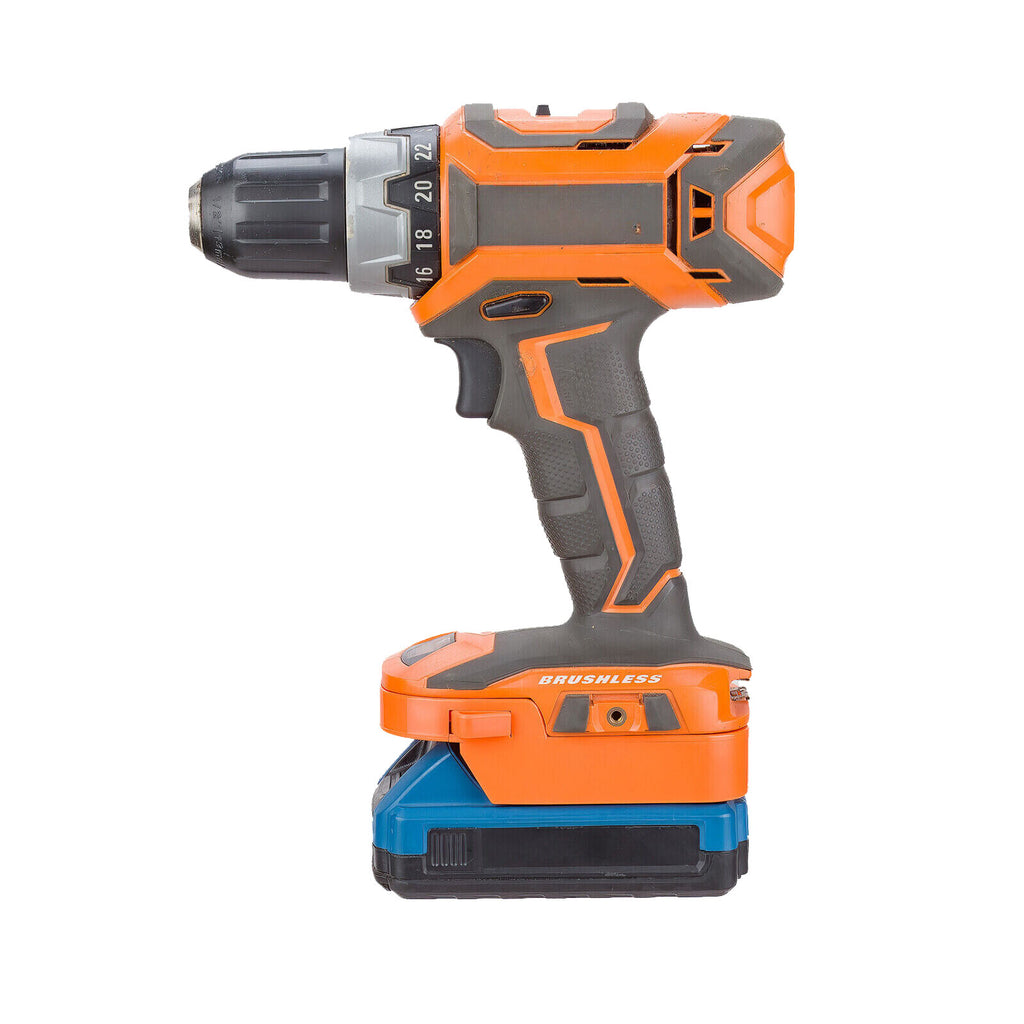 Hercules 20V auf AEG 18V Akkuadapter