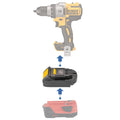 Hilti 22V vers DeWalt 20V Adaptateur de batterie