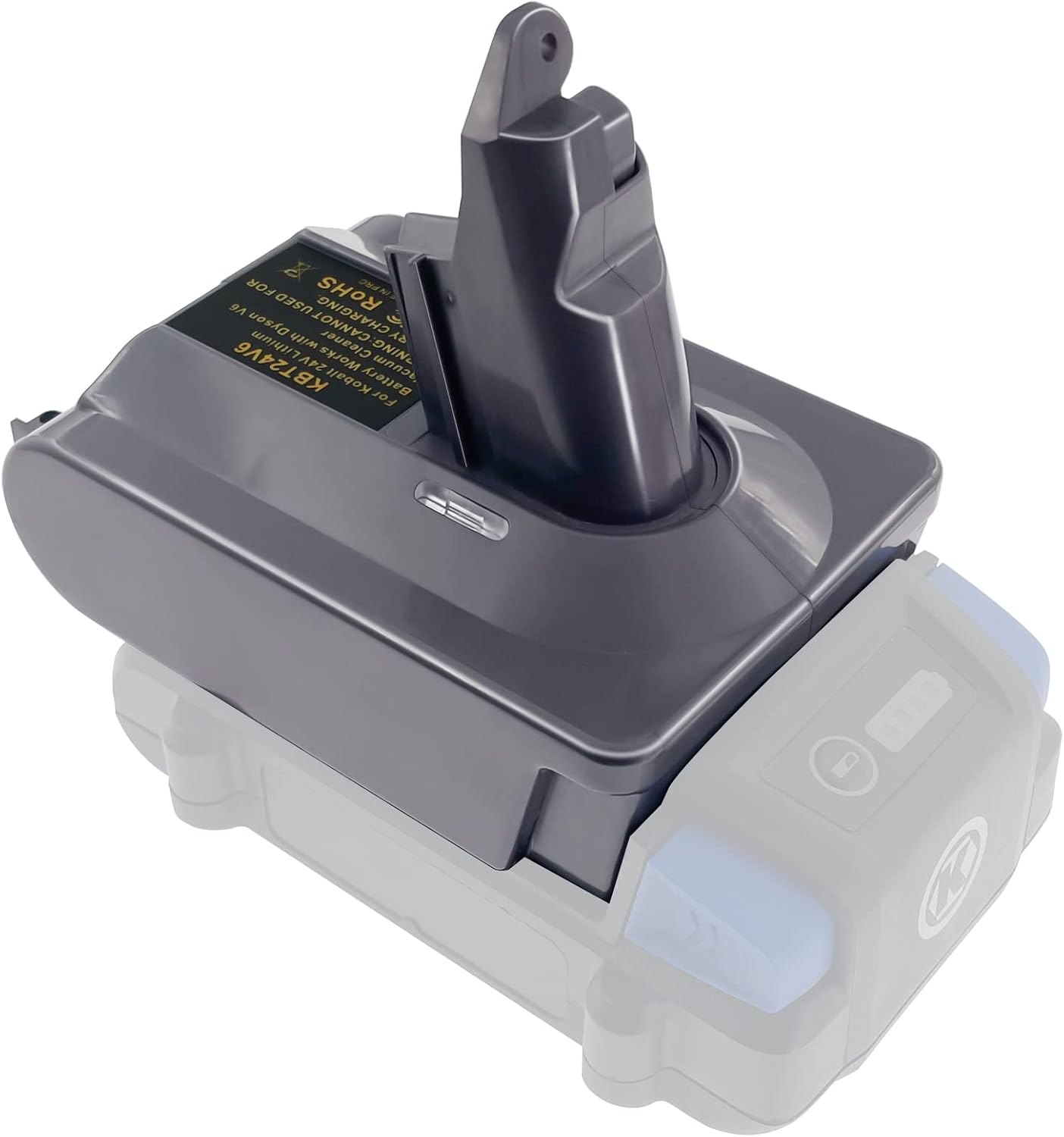 Kobalt 24V vers Dyson V6 Adaptateur de batterie