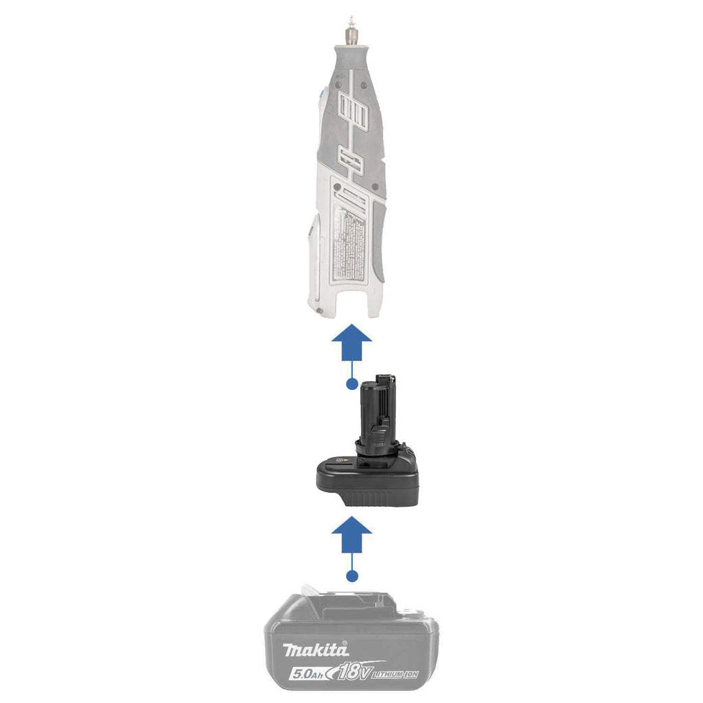 Makita 18V auf Dremel 12V (8220 8250) Batterieadapter