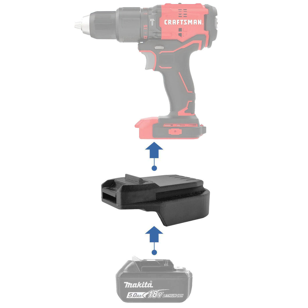 Makita 18V to Craftsman 20V Battery Adapter