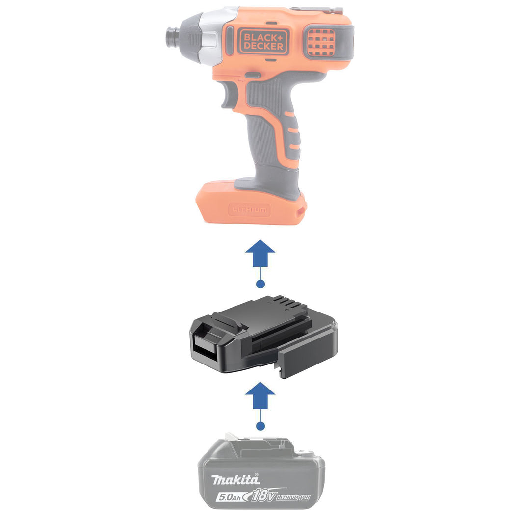 Makita 18V à Black and Decker 20V Adaptateur de Batterie