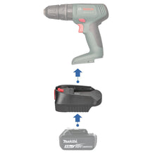 Lade das Bild in den Galerie-Viewer, Makita 18V auf Bosch (Grün) 18V Batterieadapter
