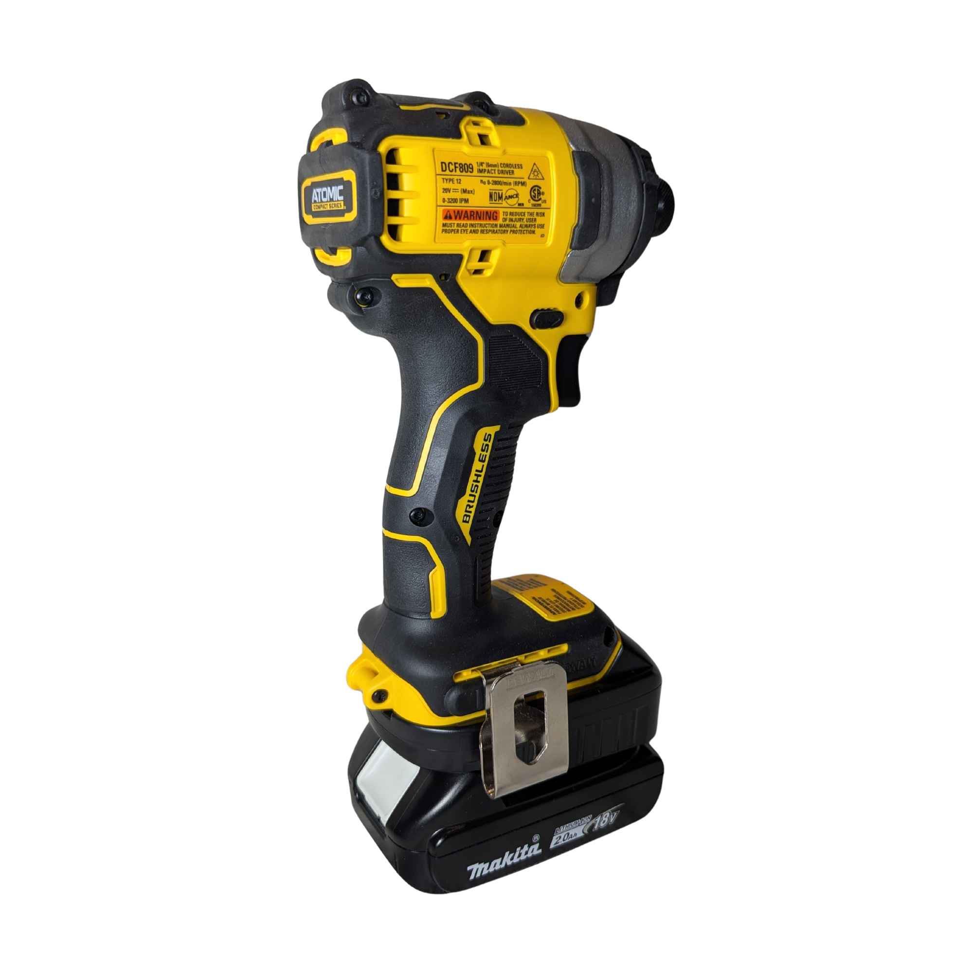 Adaptateur de batterie Makita 18V vers DeWalt 20V (Lithium)
