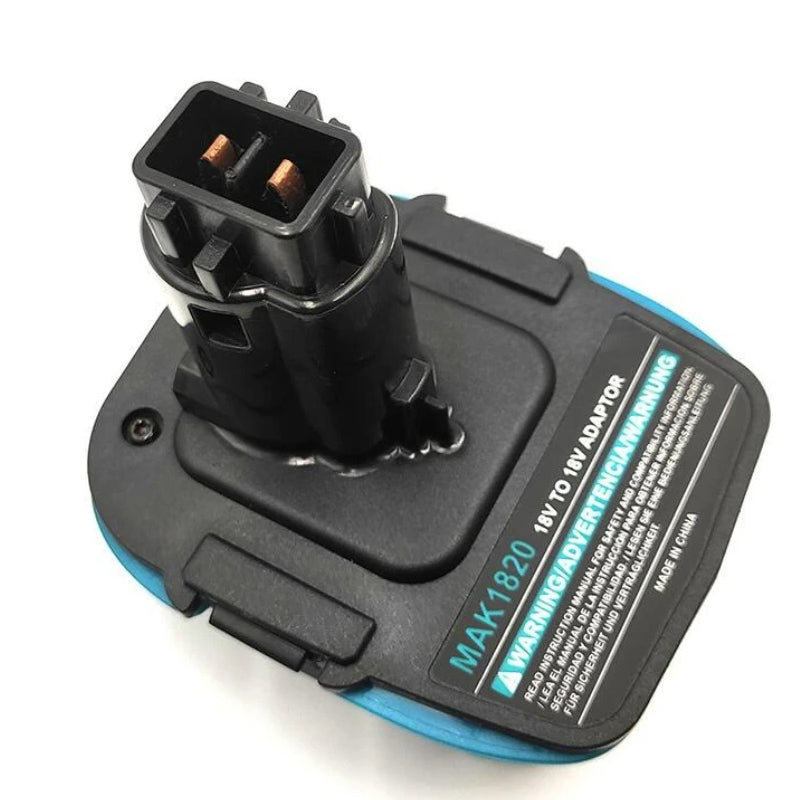Adaptateur de batterie Makita 18V vers DeWalt 18V (Ni-Cd)