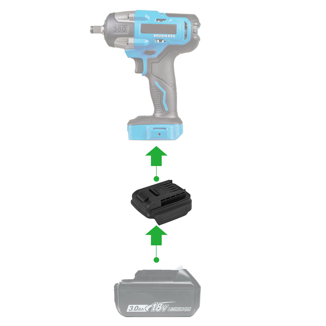 Makita 18V à Mastercraft 20V (Bleu) Adaptateur de Batterie