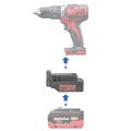 Metabo 18V CAS vers Milwaukee 18V Adaptateur de batterie