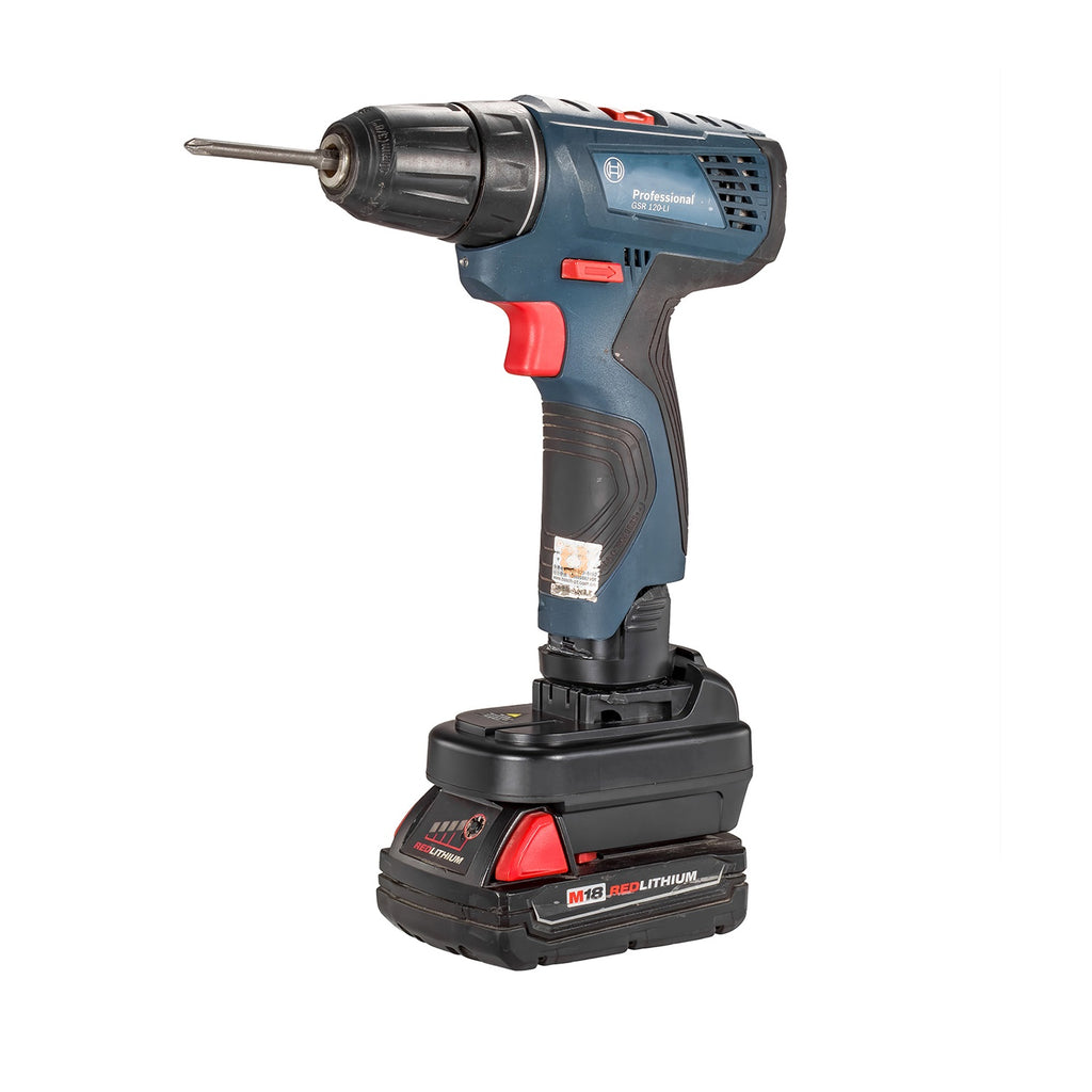 Milwaukee 18V auf Bosch 12V Akkuadapter