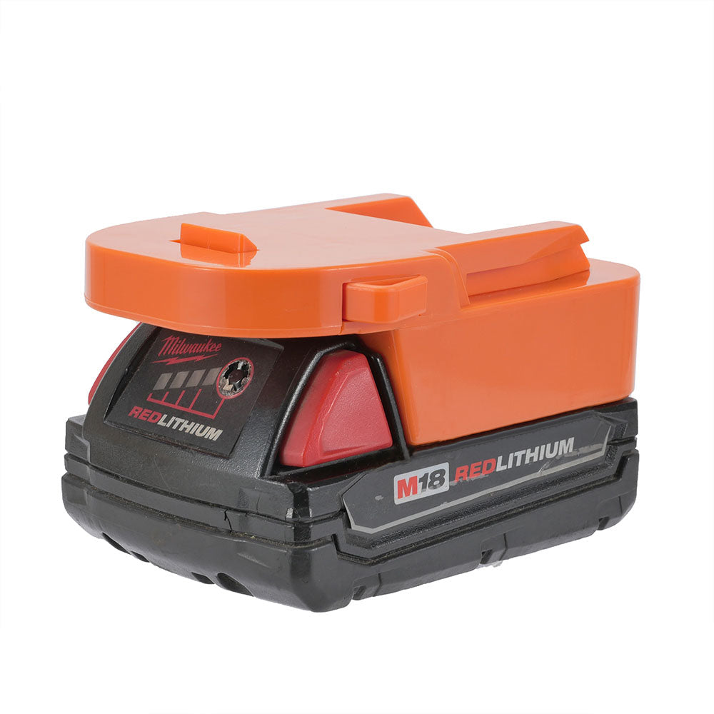 Milwaukee 18V auf AEG 18V Batterieadapter