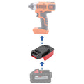 Milwaukee M18 auf Black and Decker 20V Akkuadapter