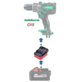 Milwaukee 18V auf Metabo HPT 18V Batterieadapter