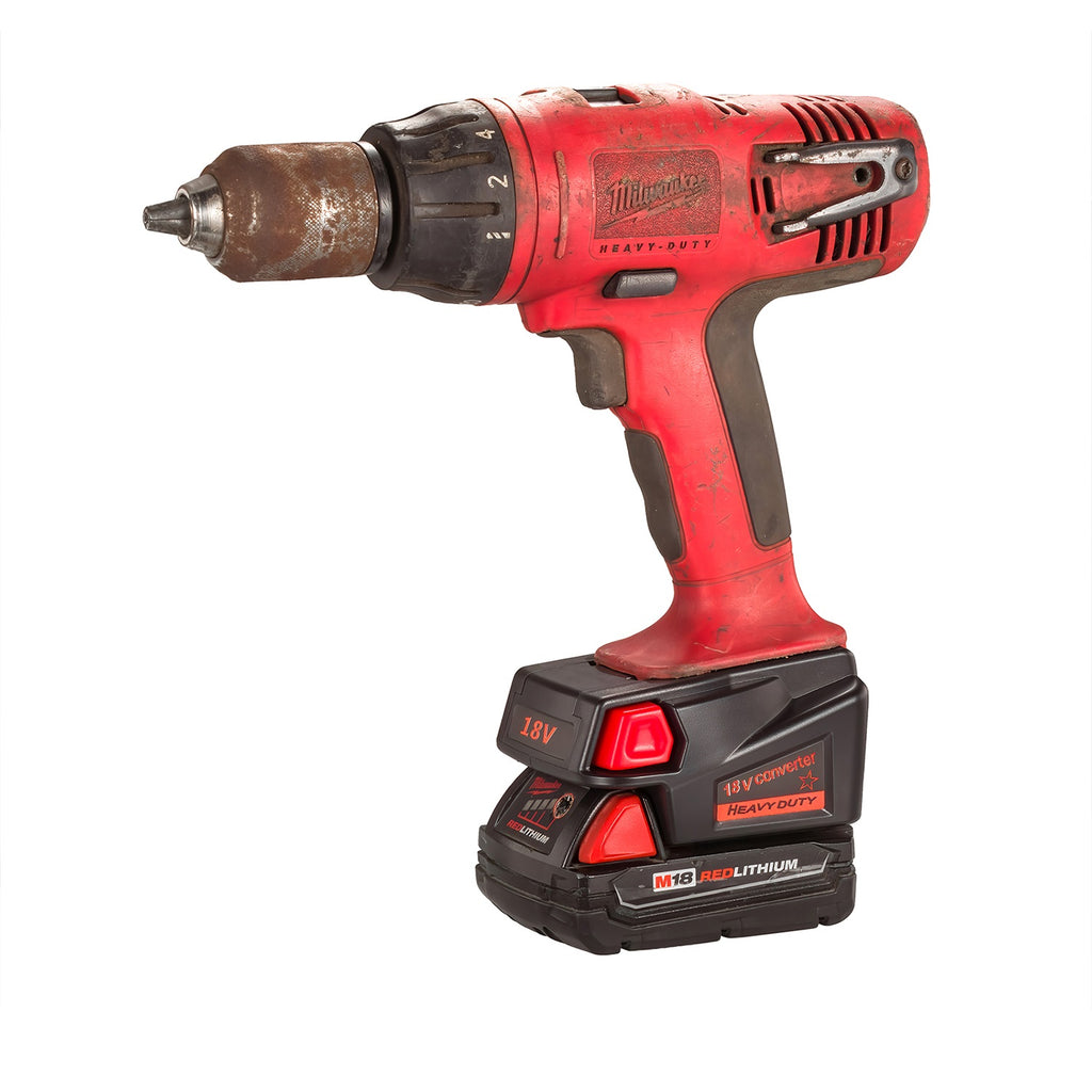 Milwaukee 18V auf Milwaukee V18 Batterieadapter