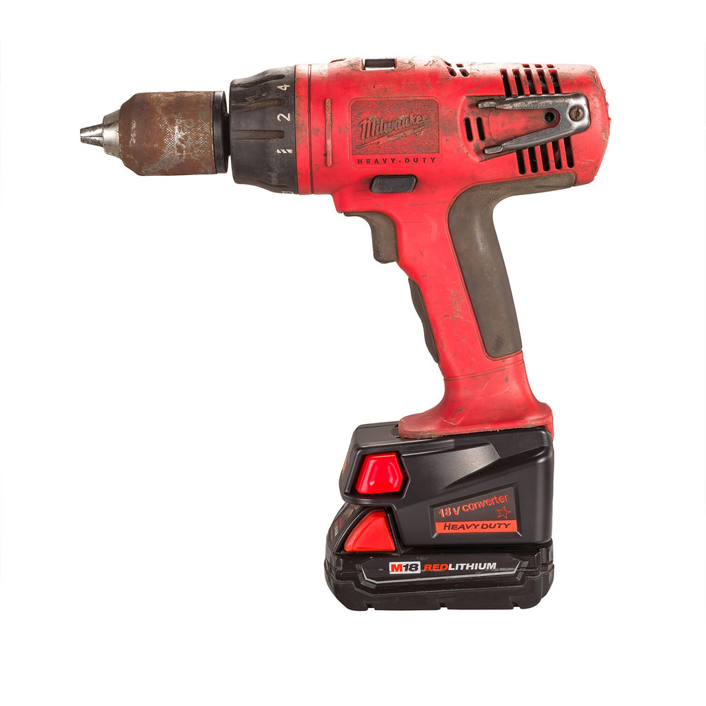Milwaukee 18V auf Milwaukee V18 Batterieadapter