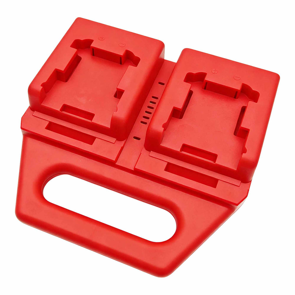 4 batteries – Support et poignée de transport pour batteries Milwaukee M18 18V