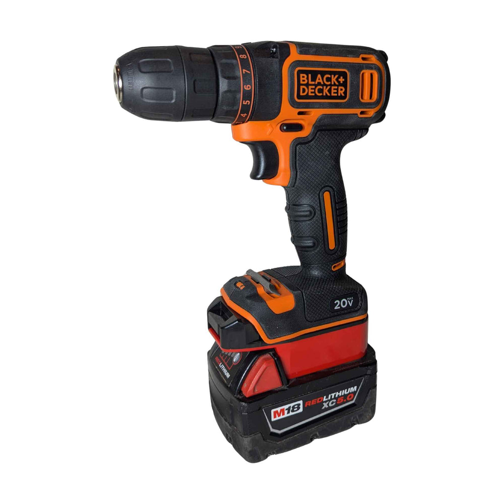 Milwaukee M18 auf Black and Decker 20V Akkuadapter