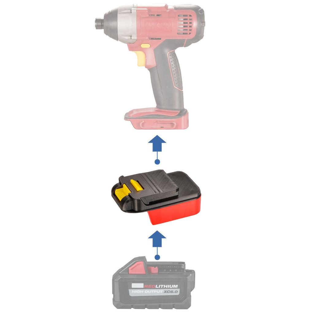Adaptateur de batterie Milwaukee 18V vers Chicago Electric 18V