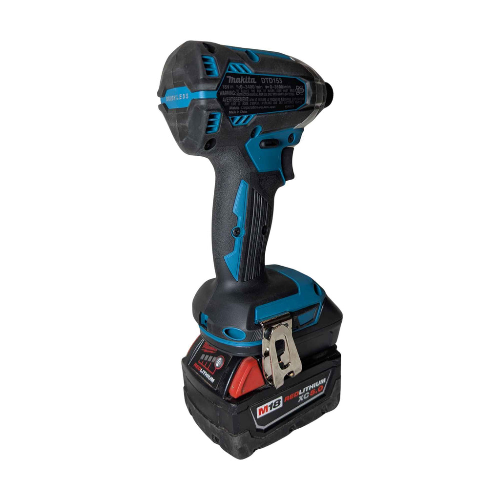 Adaptateur de batterie Milwaukee 18V vers Makita 18V