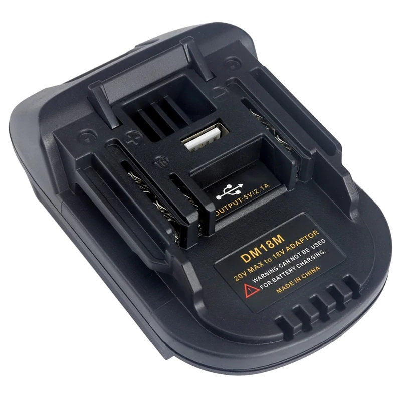 Adaptateur de batterie Milwaukee 18V vers Makita 18V
