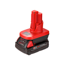 Lade das Bild in den Galerie-Viewer, Milwaukee 18V auf Milwaukee 12V Batterieadapter
