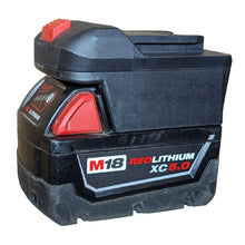 Lade das Bild in den Galerie-Viewer, Milwaukee 18V auf Parkside X20V Batterieadapter

