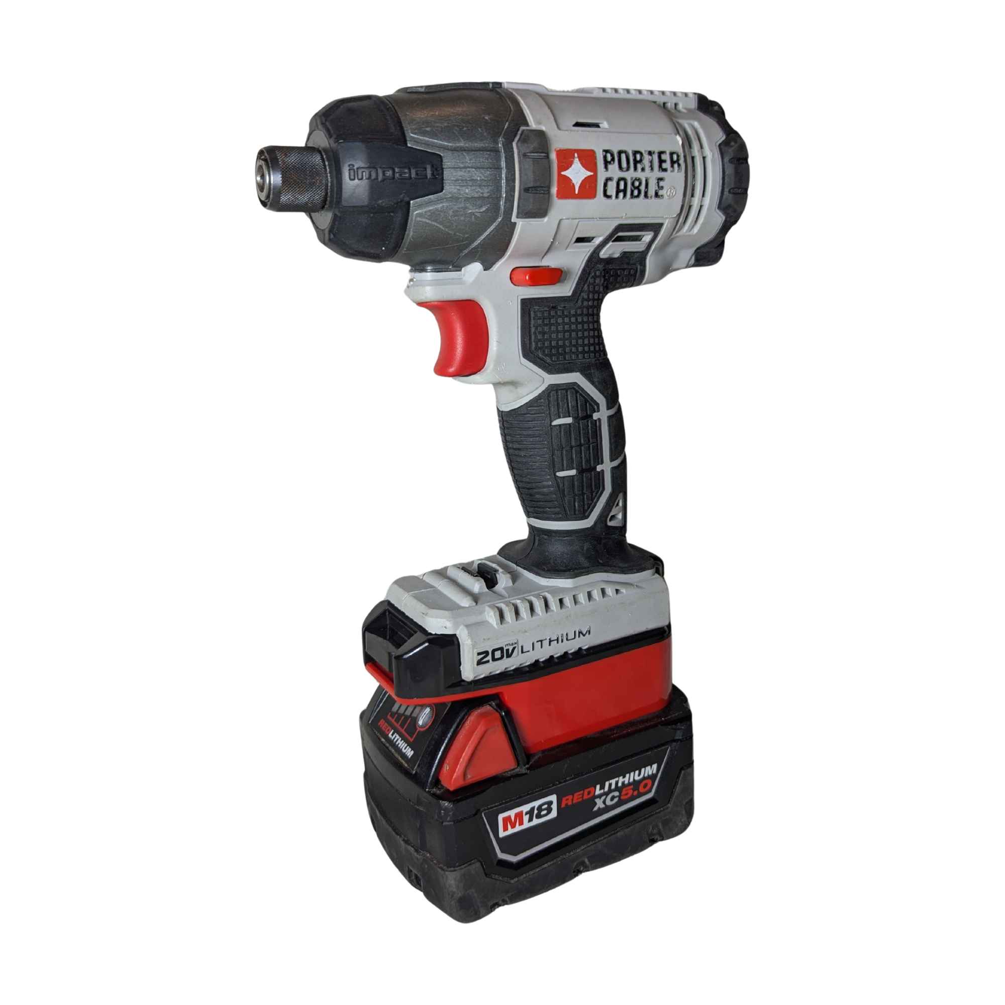 Milwaukee 18V auf Porter Cable 20V Batterieadapter