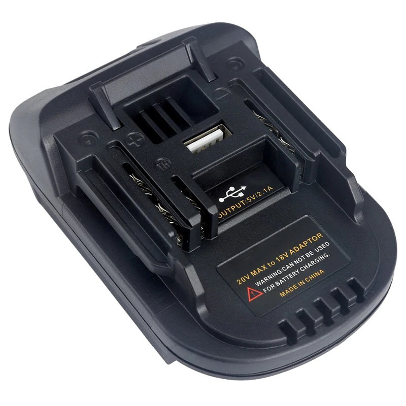 Adaptateur de batterie Milwaukee 18V vers RIDGID RED 18V