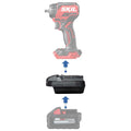 Milwaukee 18V vers SKIL 20V Adaptateur de batterie