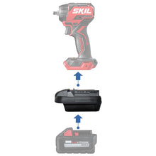 Lade das Bild in den Galerie-Viewer, Milwaukee 18V auf SKIL 20V Batterieadapter
