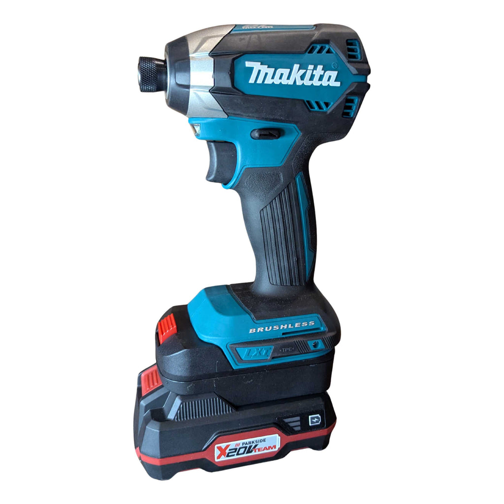 Parkside X20V auf Makita 18V LXT Akkuadapter