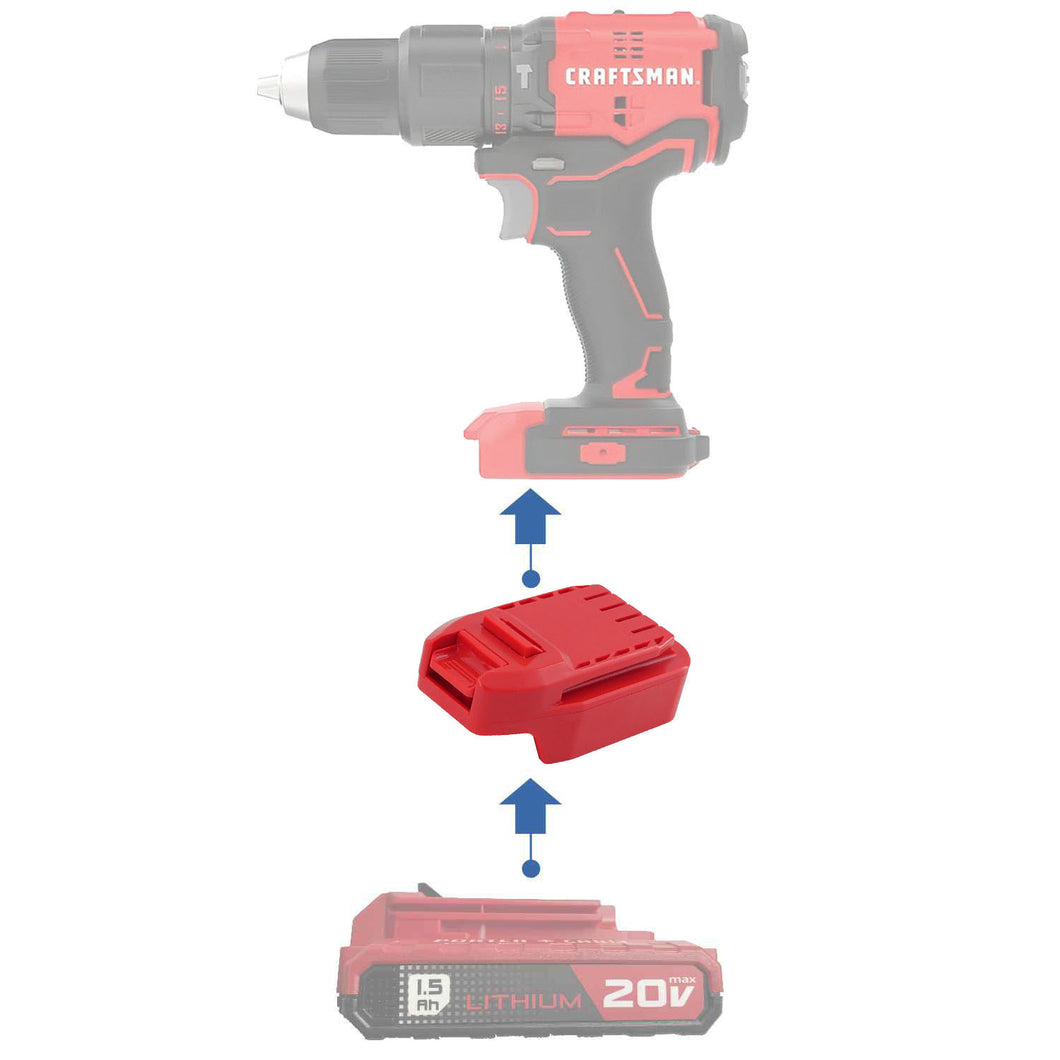 Porter Cable 20V auf Craftsman 20V Akkuadapter