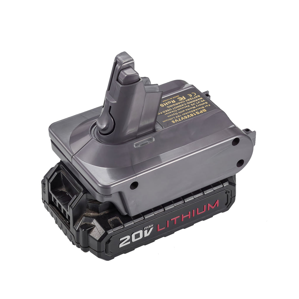 Porter Cable 20V auf Dyson V6 Akkuadapter