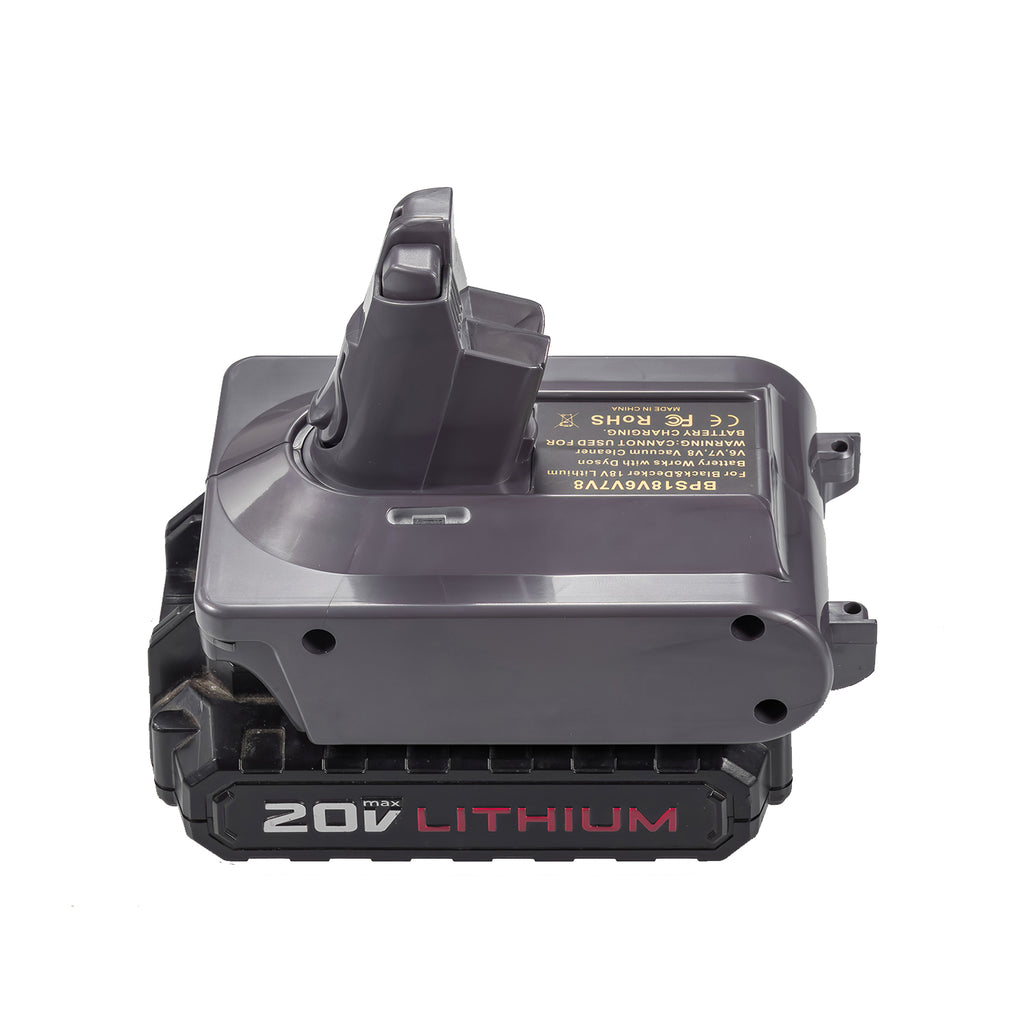Porter Cable 20V auf Dyson V8 Akkuadapter