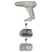 Charger l'image dans la galerie, Adaptateur de batterie RIDGID 18V vers Bosch (Vert) 18V
