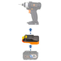 RIDGID 18V vers WEN 20V Adaptateur de batterie