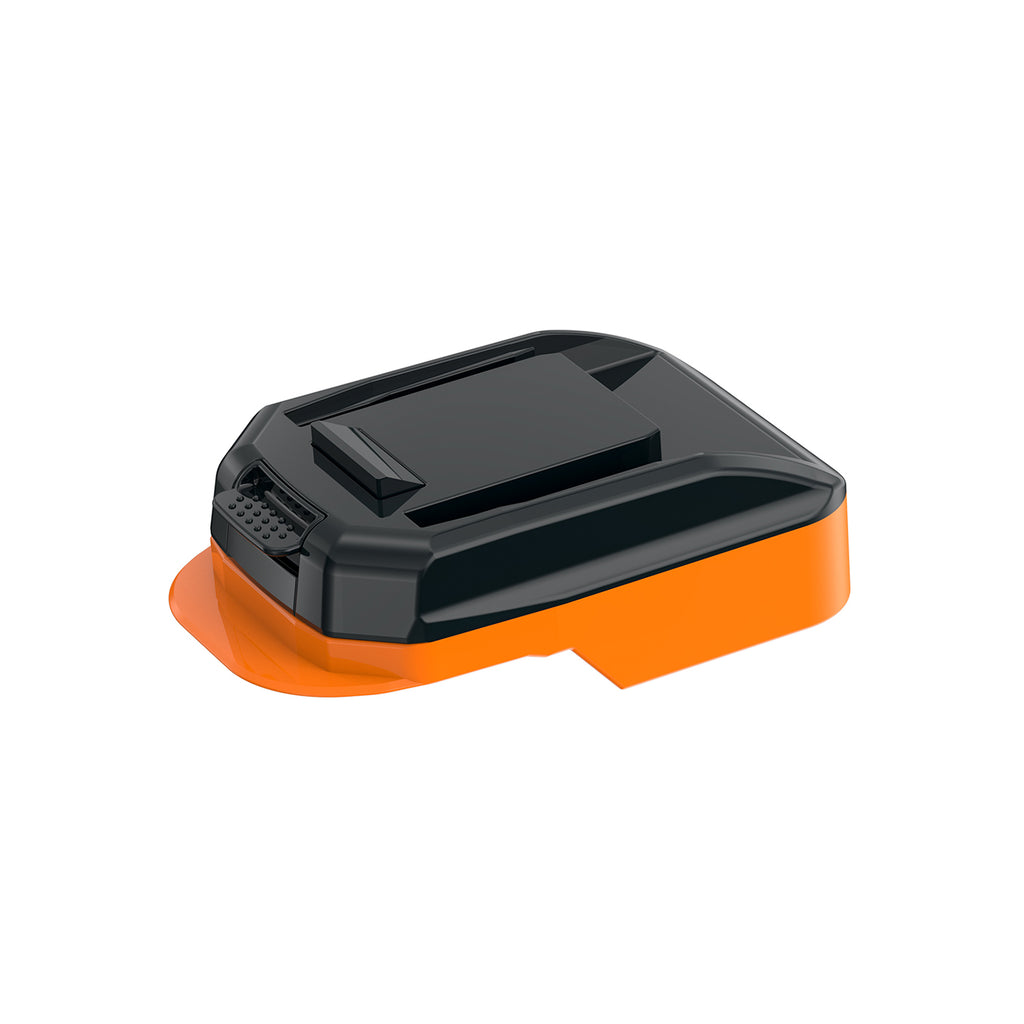 RIDGID 18V auf WORX 20V PowerShare (Orange) Batterieadapter