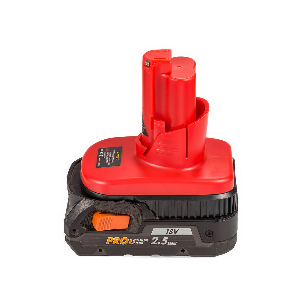 Ridgid 18V vers Milwaukee 12V Adaptateur de batterie