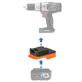 Adaptateur de batterie RIDGID 18V vers Porter Cable 18V