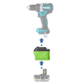 Adaptateur de batterie Ryobi 18V vers Makita 18V